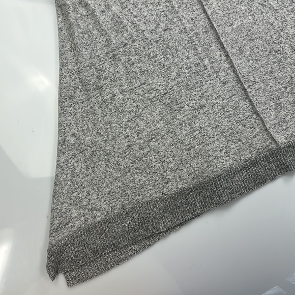 Poof! Grey Sleeveless Brushed French Terry A-Line Dress Y15-6 - Picture 4 of 4